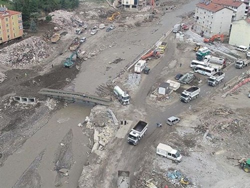 Bozkurt'taki Sel Felaketinin 21'inci Gününde Çalışmalar Aralıksız Sürüyor